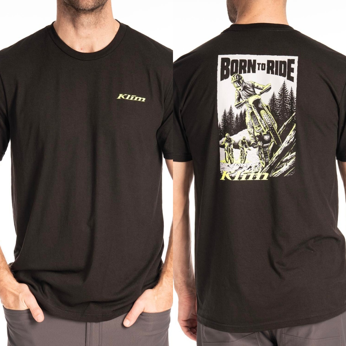 Luxury Men Lifestyle - Saddle Mountain Tee _ KLIM Lifestyle-shirt