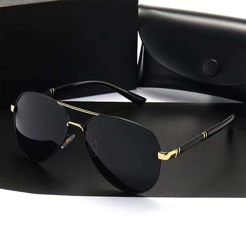 Luxury Lifestyle Men - Luxe gepolariseerde metalen zonnebrillen voor heren,