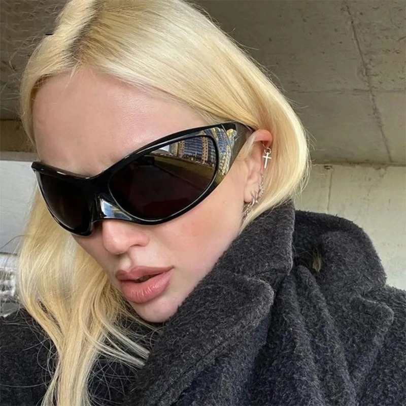 Nieuwe Y2K Punk Zonnebril Vrou - Luxury Lifestyle Men recensie en prijs