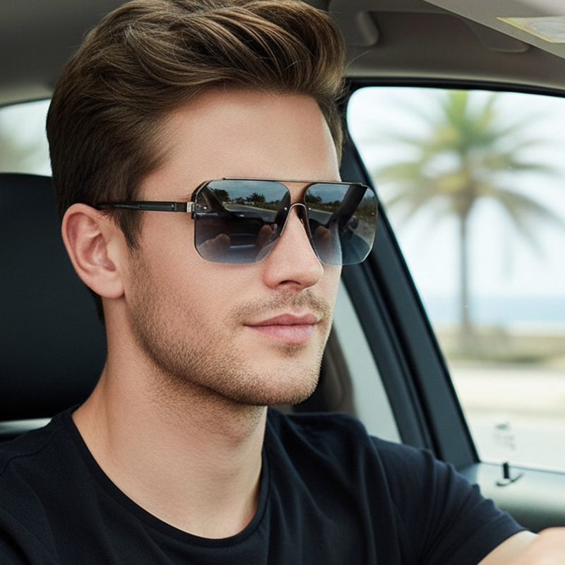 Nieuwe Gradient Half-frame zon - Luxury Lifestyle Men recensie en prijs